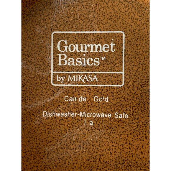 Rare Gourmet Basics By Mikasa Camden Gold Mug 16 Oz EUC Replacement 9441827 - Picture 3 of 8